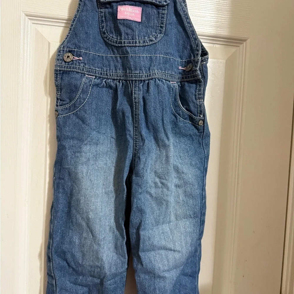 Girl’s Oshkosh. B’Gosh Denim Bib Overalls